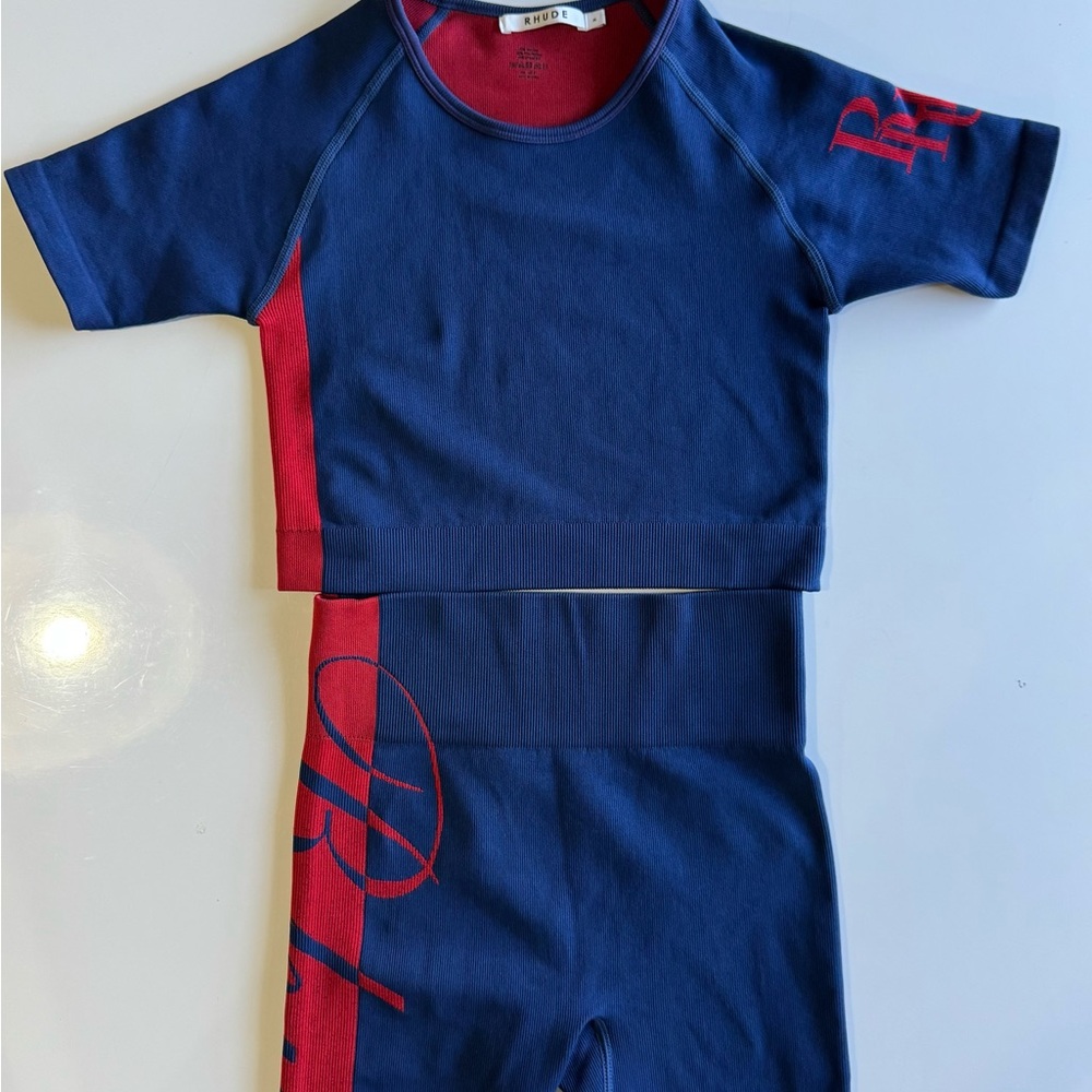 Rhude Women’s Biker Shorts & Top